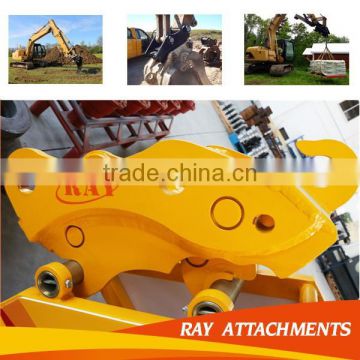 Connect with the bucket and mini excavator hydraulic quick hitch /coupler/linker