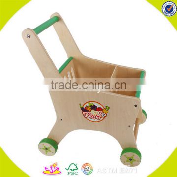 2017 wholesale wooden baby push along walker high quality wooden baby push along walker best baby push along walker W16E068
