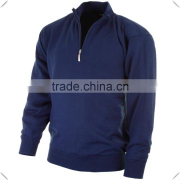 wholesale 1/4 zip golf sweater men half zip performance fleece pullover custom with top quality Alibaba China manufacturer