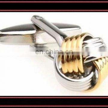 new design metal knot cufflinks