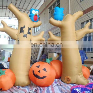 advertising inflatable character pumpkin trees halloween holiday