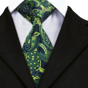 Weave Customized Mens Silk Necktie Digital Printing Adjustable