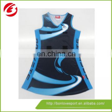 2015 Fashional new style netball jersey In China