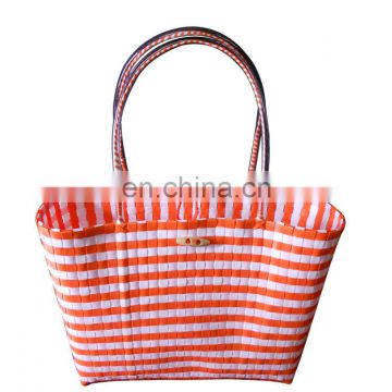 Plastic hand woven Shopping bag