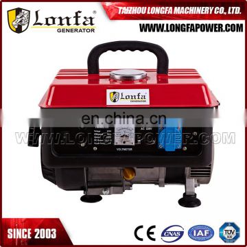 TG950 China Manufacturer 650w Small DC Single Phase Petrol/gasoline Generator For Camping