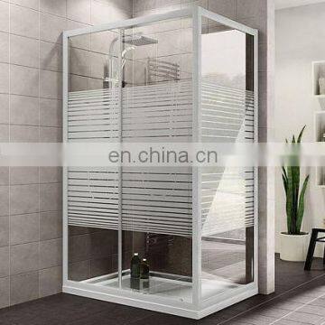 frameless tempered glass shower cubicles enclosure