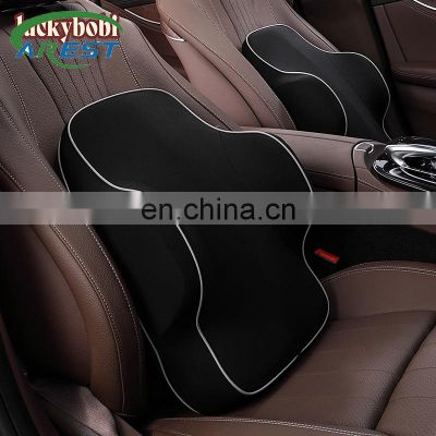 Car Cushion Seat Full Back Support Office Chair Low Back Pillow Waist Protection Memory Foam Dropshipping OEM Car Accessories