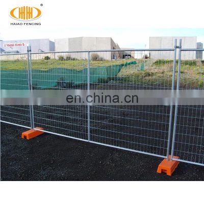 construction site temporary security fencing panel