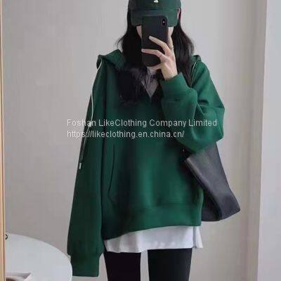 Small woman in the spring and autumn thin relaxed BF lazy early autumn chic Hong Kong style retro shirt tide INS