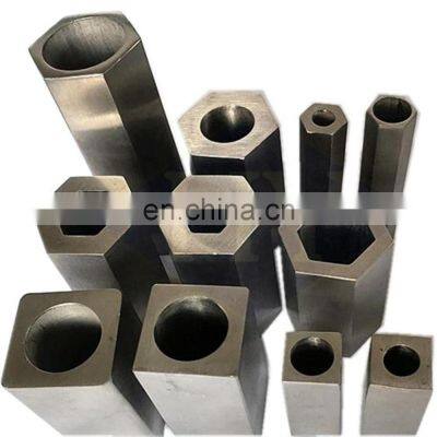 JIS ASTM hollow seamless outer- hexagon shape pipe / carbon steel pipe