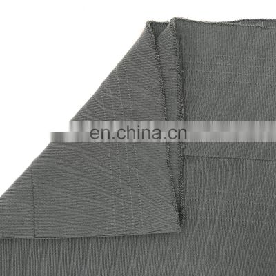 High Stretch Custom Colors circular 1x1 polyester knit fabric knitting rib cuff