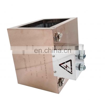 ZBL  Custom Flat Double Energy Saving Heater For Twin screw barrel extrusion machinery