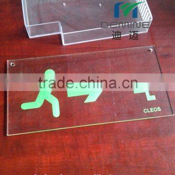 2mm polycarbonate silk printed sign board