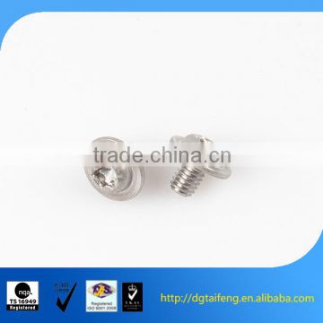 philips carbon steel screw with flange nut