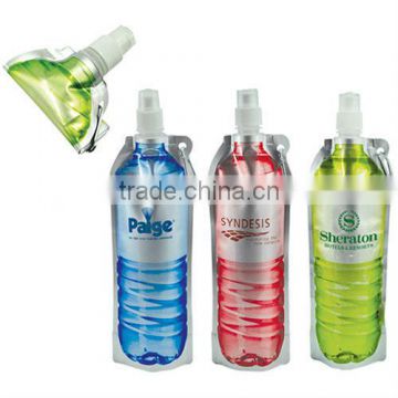 2013 Hot sale promotional foldable water bottle