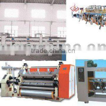 3&5ply high speed corrugated cardboard production line