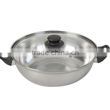 dropshipping 430 stainless steel sauce pot