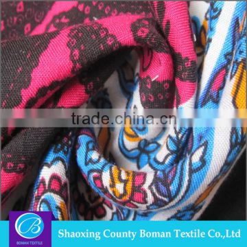wholesale fabric china New style Fashion Plain custom rayon print