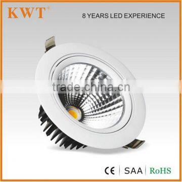 China wholesale 80ra/90ra dimmable directional/rotatable citizen cob led downlight, high lumen 100lm/w