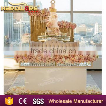 wedding cake table,glass top cake table,round wedding banquet table                        
                                                Quality Choice