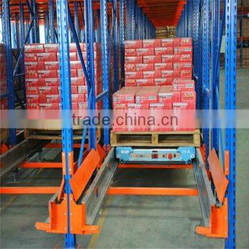 CE Heavy Duty High Density Automatic Radio Shuttle Racking System