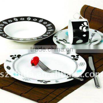 20pcs fine round dinner set