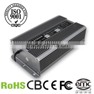 Hot sale high power 200W 12V 16.6A output waterproof led switch power supply with Aluminium shell