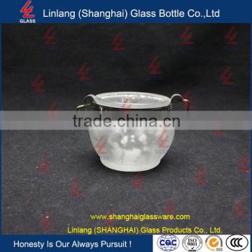 Wholesale Manufacturer Glass Bottle Cone Shaped Glass Candle Holder