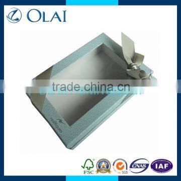chinese wholesale packaging box perfume with pvc window