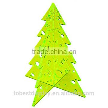 Custom High Quality acrylic christmas tree ornament, giant christmas tree