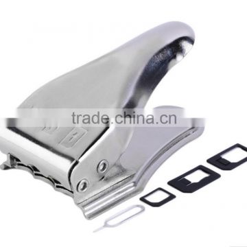Hot High quality Universal 3 in 1 Micro/Nano/SIM Card Cutter For iPhone 4 5 5S 6 Cell Phone