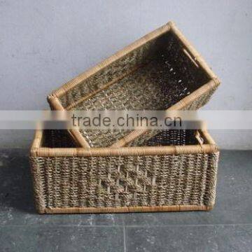 Wholesale weaving wicker basket for kitchen