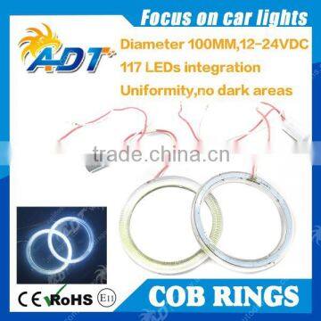 117 leds COB halo led ring with various colors