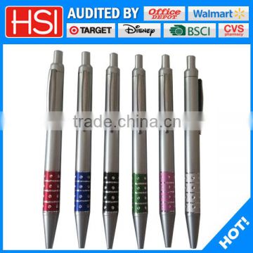 writing instruments factory target audited promotional plastic ball pen