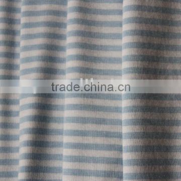 1x1 polyester rayon spandex rib knitting fabric