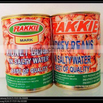 Canned Light Speckled Kidney Beans to Yemen market