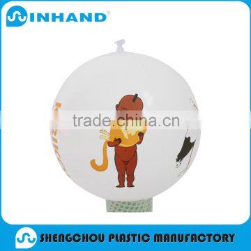 EN71 approved pvc inflatable beach ball/ outdoor promotional float water ball