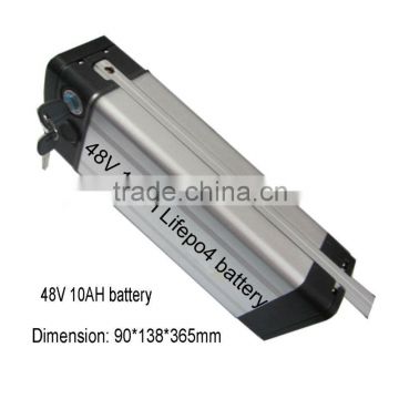 rechargeable electric bicycle batteries 48v lifepo4 battery 10ah