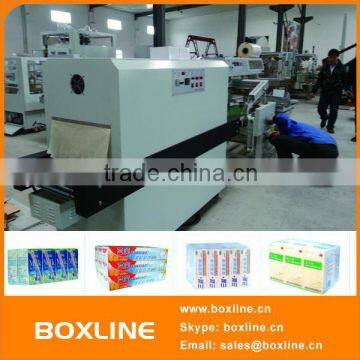 Overall shrink tunnel packing machine