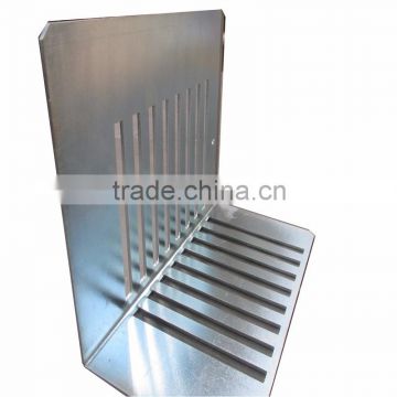 Customized perforated sheet metal working