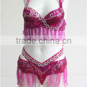 Hot ! favorable price and greatest service sexy dance trimming wear&belly dance costume