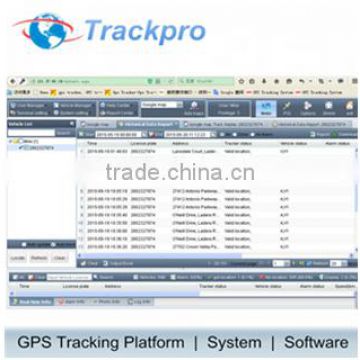 GPS Tracker control Web Online Server supporting Maxepor MW-G01