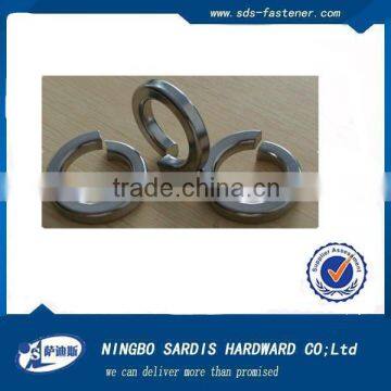 stainless steel spring lock washers Special order and size accepted
