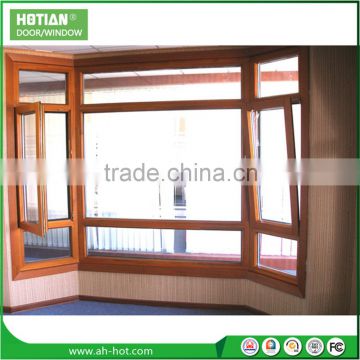 Modern windows for homes small size fixed windows pvc fixed arch with double glass window