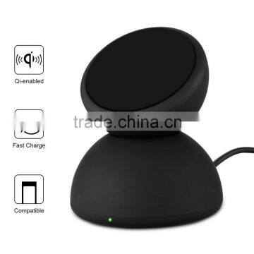 Qi-Standard 9V Wireless Fast Charger With LED Indicator For Smart Phones