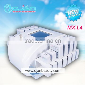 MX-L4 guangzhou manufacturer portable 650nm & 980nm lipo laser machine/lipo laser slimming machine/lipo laser