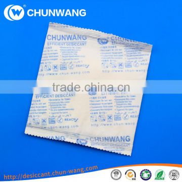 Moisture Control inside Packaging Non-toxic Mineral Desiccant Pouch