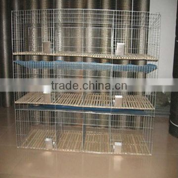 Hot sale !!! 3 layers 4 doors rabbit cage from manufacture