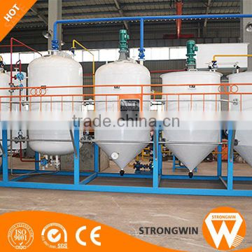 China palmoil and sunflower oil refinery machine for sale