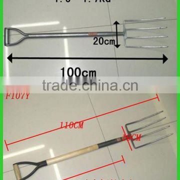 different types of digging and farming tools fork